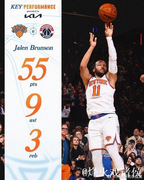 布伦森55分尼克斯豪取7连胜 老鹰灭热火3连胜